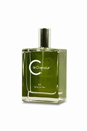 Cle D'Amour Erkek Parfüm 100 ml - Strong Man (Fougère/Aromatik) Men - Vegan