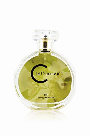 Cle D'Amour Kadın Parfüm 50 ml - Symbol Of Love (Meyveli/Çiçeksi) Men - Vegan