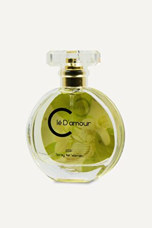 Cle D'Amour Kadın Parfüm 50 ml - Symbol Of Love (Meyveli/Çiçeksi) Men - Vegan