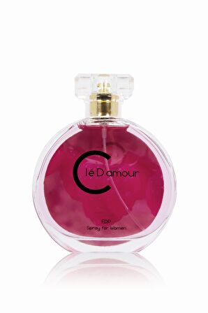 Cle D'Amour Kadın Parfüm 50 ml - Pink Cadillac (Meyveli/Gurme) Women - Vegan