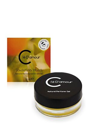 Cle D'Amour Kadın Jel Parfüm 15 ml - Powdering Fruits (Oryantal) Women - Vegan