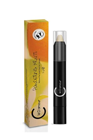 Cle D'Amour Kadın Stick Parfüm 3 gr - Powdering Fruits (Oryantal) Women - Vegan