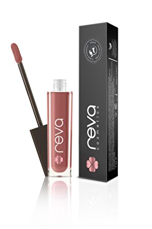 Reva Mat Krem Dudak Parlatıcısı - Creamy Matte Lip Gloss Canyon Rose - No: 108 - Vegan & Temiz İçerik