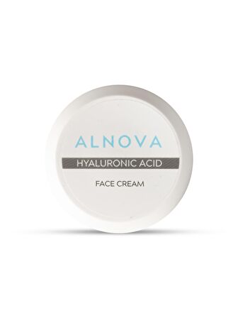 Alnova Hyaluronıc Acıd Tüm Cilt Tipleri İçin Su Bazlı Yağsız Nemlendirici Yüz Bakım Kremi 50 ml