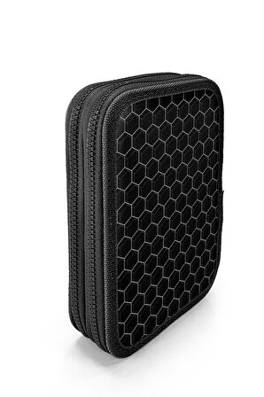 Coral High Kids Futbol Desenli Çift Katlı Kalem Çanta 11153  