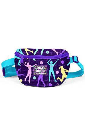 Coral High Mor Voleybol Desenli Bel Çantası 11544