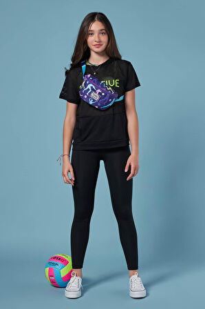 Coral High Mor Voleybol Desenli Bel Çantası 11544