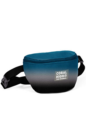 Coral High Nefti Gri Renk Geçişli Bel Çantası 11550
