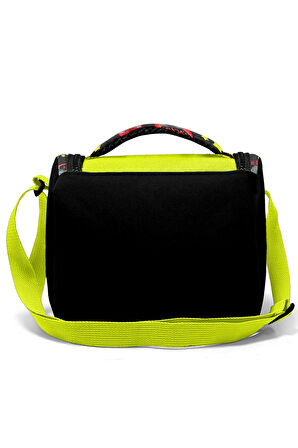 Coral High Kids Siyah Neon Sarı Game Over Desenli Thermo Beslenme Çantası 11728