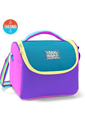 Coral High Kids Pembe Pastel Renkli Thermo Beslenme Çantası 11759