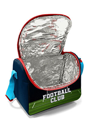 Coral High Kids Lacivert Futbol Desenli Thermo Beslenme Çantası 11795