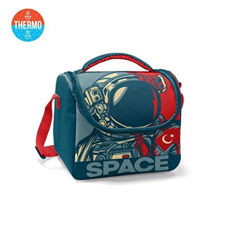 Coral High Thermo Beslenme Çantası Astronot Desenli 11840