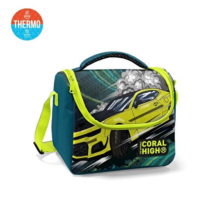 Coral High Thermo Beslenme Çantası Anime Araba Desenli 11852