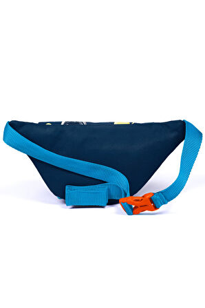 Coral High Kids Lacivert Mavi Astronot Desenli Bel Çantası 12640