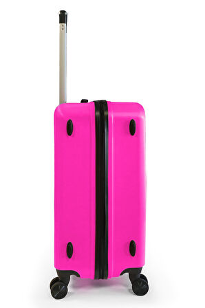 Coral High ABS Pembe Büyük Boy Valiz 16418