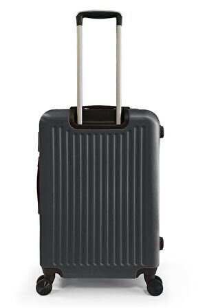 Coral High ABS Koyu Gri 3'lü Valiz Seti 16440