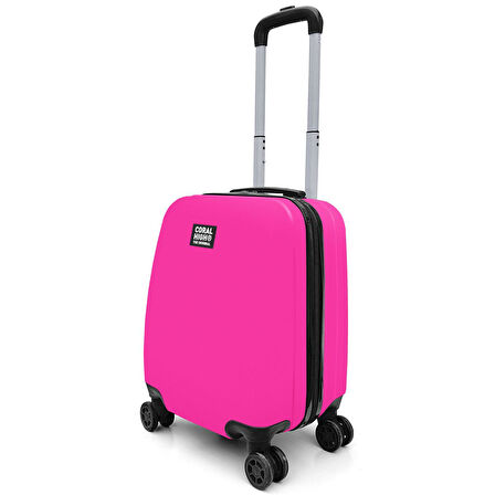 Coral High Pembe Mini Kabin Valizi 16505