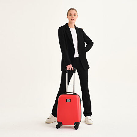 Coral High Kırmızı Mini Kabin Valizi 16509