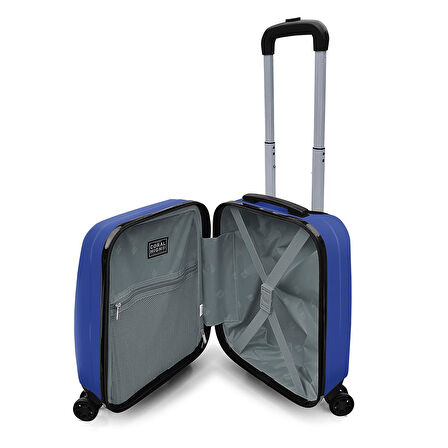 Coral High Lacivert Mini Kabin Valizi 16514