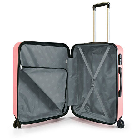 Coral High ABS Pudra Küçük Boy Valiz 16526