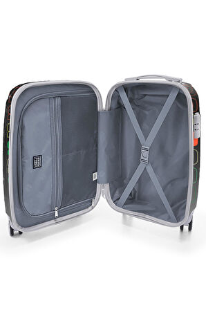 Coral High Gamer Desenli Kabin Boy Valiz (50cm) 16546