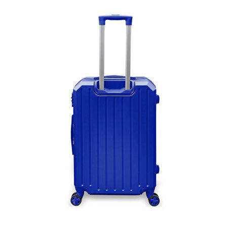 Coral High Diamond ABS Lacivert Orta Boy Valiz 16607