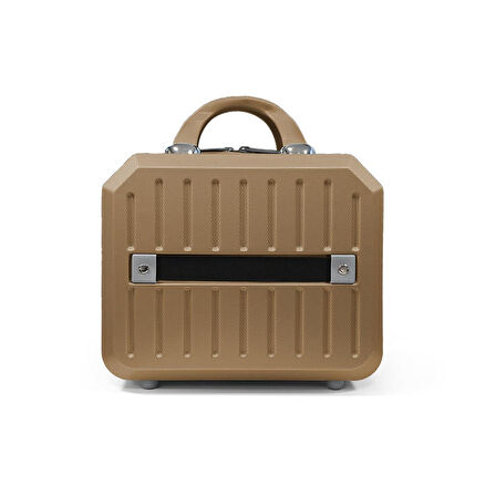 Coral High Diamond ABS Latte Makyaj Çantası 16634