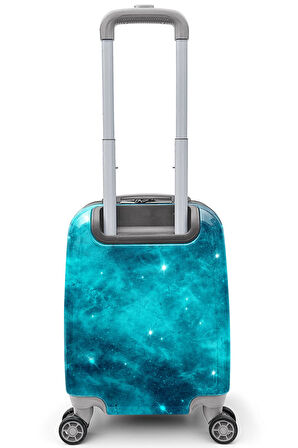 Coral High Renkli Desenli Mini Kabin Boy Valiz (40cm) 16768