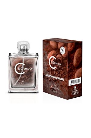 Cle D'Amour 3 lü Erkek Parfüm Seti 50 ml -Audacious Pleasures (Fougère/Aromatik) Men - Vegan