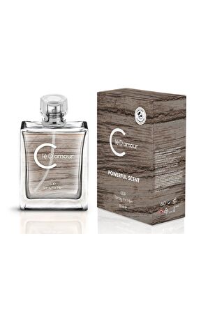 Cle D'Amour 3 lü Erkek Parfüm Seti 50 ml - Powerful Scent (Turunçgil/Baharat) Men - Vegan