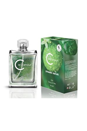 Cle D'Amour 3 lü Erkek Parfüm Seti 50 ml - Dynamic Nature (Turunçgil/Baharat) Men - Vegan