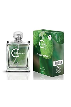 Cle D'Amour 3 lü Erkek Parfüm Seti 100 ml - Dynamic Nature (Turunçgil/Baharat)  Men - Vegan