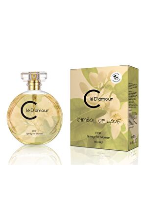 Cle D'Amour 3 lü Kadın Parfüm Seti 50 ml - Symbol Of Love (Meyveli/Çiçeksi) Women - Vegan