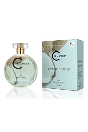 Cle D'Amour 3 lü Kadın Parfüm Seti 100 ml - Emerald Stone (Gurme/Çiçeksi) Women - Vegan