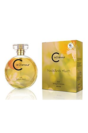 Cle D'Amour 3 lü Kadın Parfüm Seti 100 ml - Powdering Fruits (Oryantal) Women - Vegan