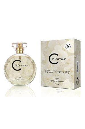 Cle D'Amour 3 lü Kadın Parfüm Seti 50 ml - Beauty Of Life (Miskli/Çiçeksi) Women - Vegan