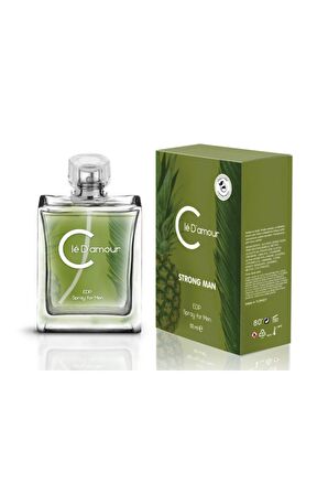 Cle D'Amour 2 li Kadın Erkek Parfüm Seti 50 ml - Powdering Fruits + Strong Man - Vegan