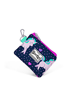 Coral High Kids Lacivert Unicorn Desenli Bozuk Para Çantası 21720