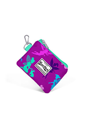 Coral High Kids Koyu Pembe Peri Desenli Bozuk Para Çantası 21724