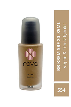 Bb Krem Sbf 20 - 35ml - Vegan & Temiz Içerikli No:554