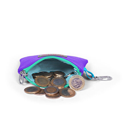 Coral High Kids Mor Renk Detaylı Bozuk Para Çantası 21834