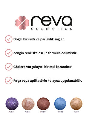 Terracotta Far & Terracotta Eyeshadow - Vegan & Temiz Içerik Rv549