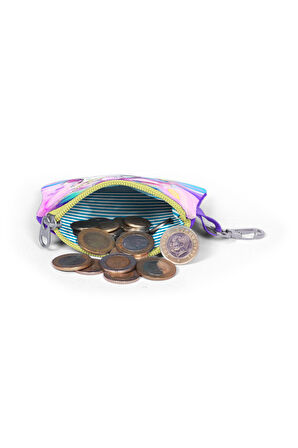 Coral High Renkli Unicorn Desenli Bozuk Para Çantası 21903