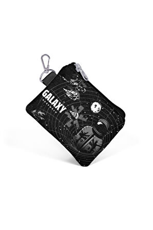 Coral High Siyah Galaxy Desenli Bozuk Para Çantası 21913