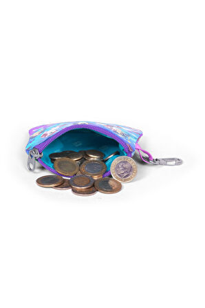 Coral High Kids Mor Pembe Unicorn Deniz Kızı Desenli Bozuk Para Çantası 21916