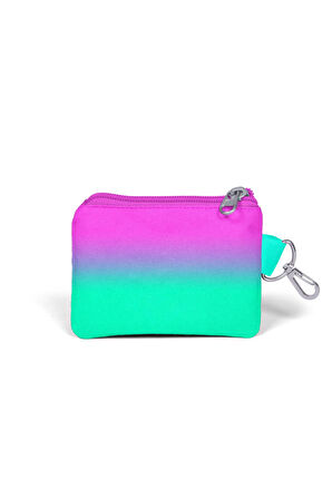 Coral High Kids Pembe Su Yeşili Renk Geçişli Bozuk Para Çantası 21923