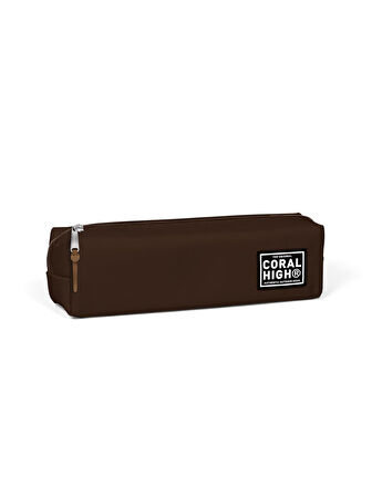 Coral High Kahverengi Lüx Kalem Çantası 22390