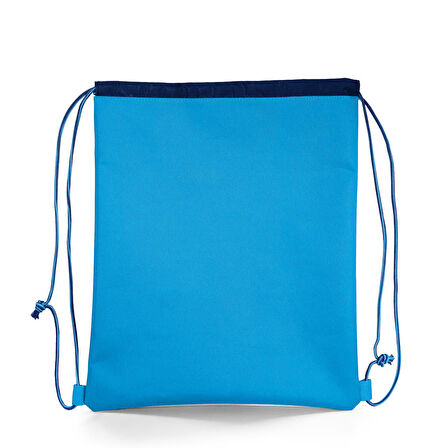 Coral High Kids Lacivert Mavi Uzay Desenli İpli Büzgülü Sırt Çantası 22457