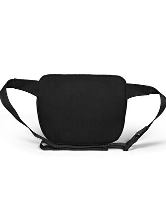 Coral High Suni Deri Siyah Bel Çantası