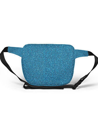 Coral High Mavi Simli Bel Çantası